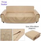 3 Seat Soft Microfiber Sofa Couch Cover Cushion Pet Dog Cat Protector Mat Loveseat Slipcover