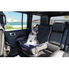 SeatArmour Travel Pet Bed 2 Go Booster Seat for Cars, Black, 26" x 20" x 6"