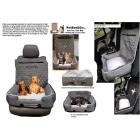 SeatArmour Travel Pet Bed 2 Go Booster Seat for Cars, Black, 26" x 20" x 6"