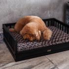 ECOFLEX Dog Bed with Removable Cover - Espresso Large