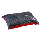 WWE Pillow Bed Gray & Black, 1.0 CT