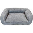Cozy Pet Couch Dog Bed - Gray