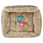 Vibrant Life Brown Lounge Style Pet Bed, Small